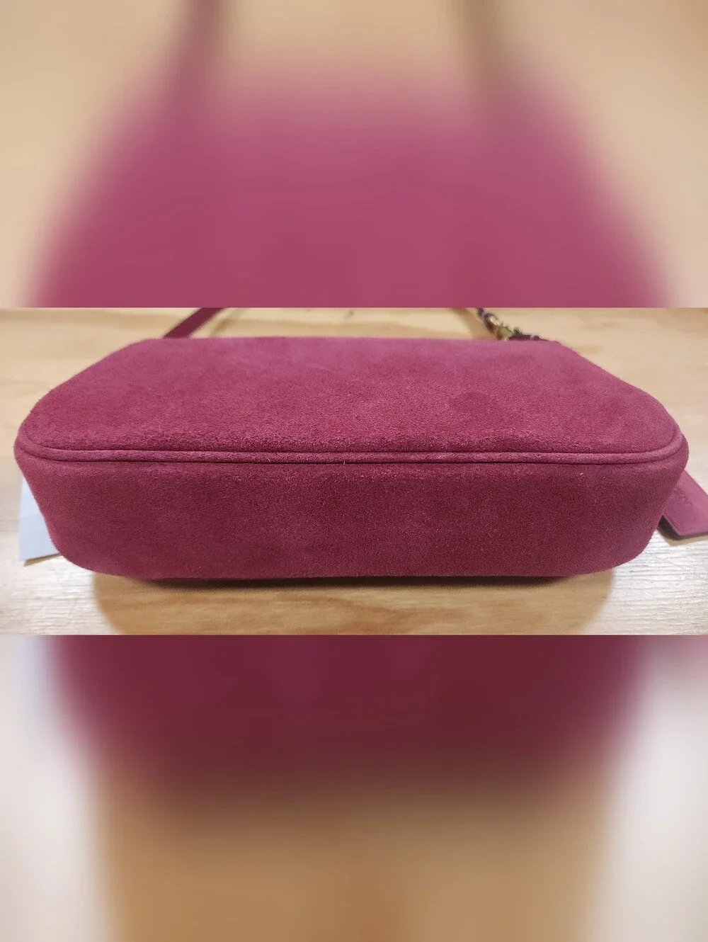 Coach Plaza Bag Dark Fuschia - Picture 4 of 12